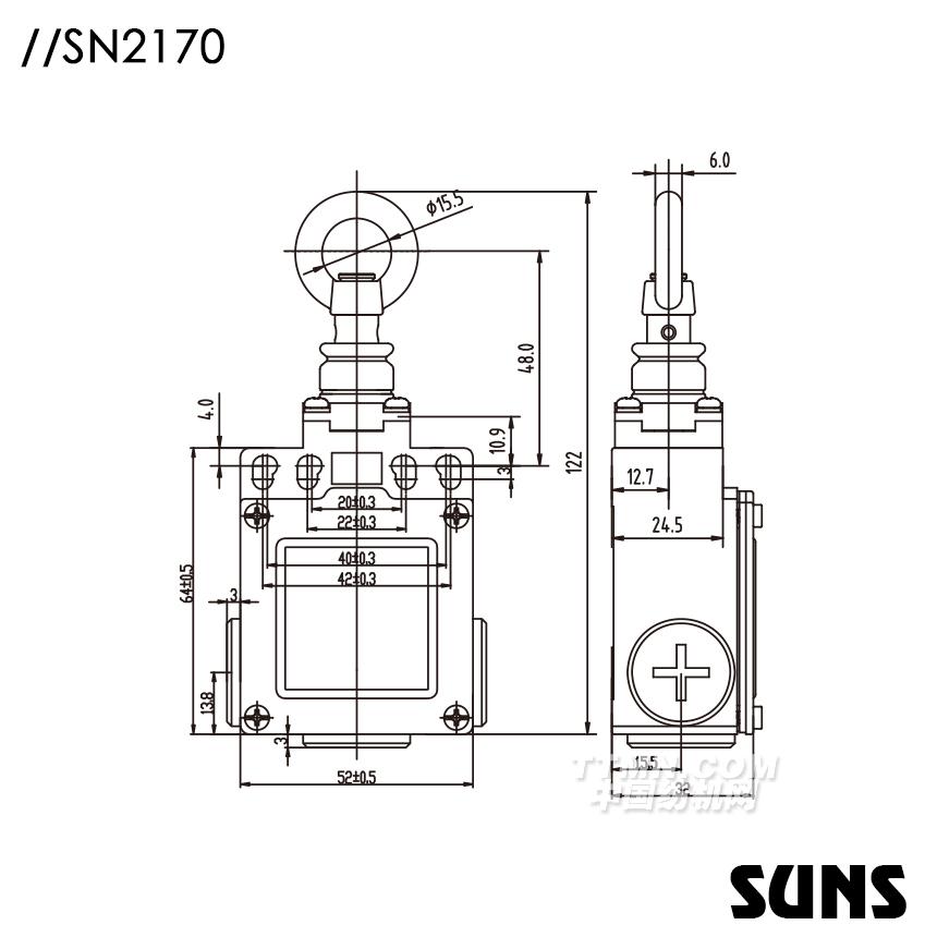 SUNS美國三實(shí)自復(fù)位拉繩開關(guān)SN2170安全拉繩開關(guān) 單向動(dòng)作式拉繩開關(guān) SUNS美國三實(shí)自復(fù)位拉繩開關(guān)SN2170安全拉繩開關(guān) 單向動(dòng)作式拉繩開關(guān)